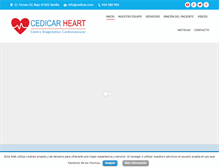 Tablet Screenshot of cedicar.com